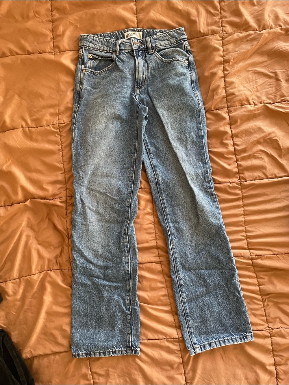 Garage Women's Light Blue Straight Leg Jeans